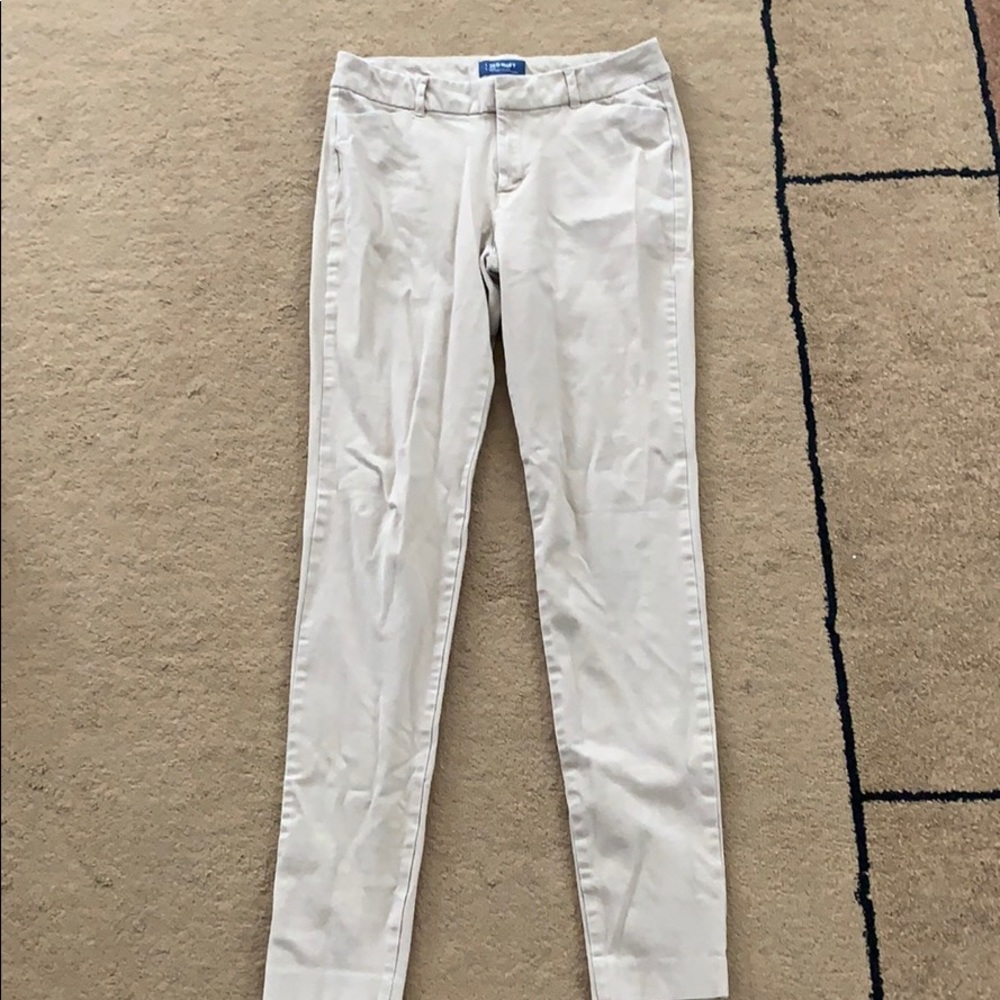 Old Navy khaki pixi pants